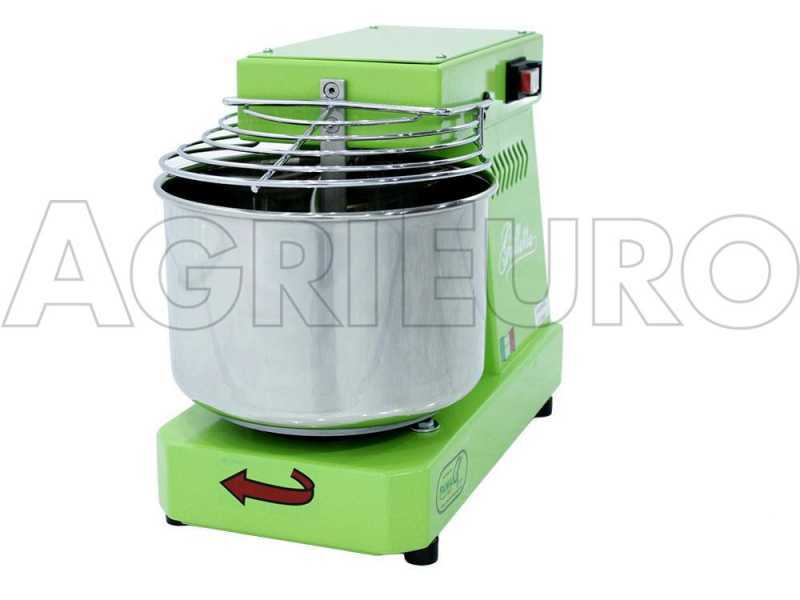 P&eacute;trin &agrave; spirale &eacute;lectrique - Famag Grilletta IM 5 Color - Verte 5 kg - 8 L