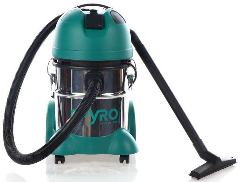 Spyro Wet &amp; Dry 20 INOX Plus- Aspirateur eau et poussi&egrave;res - Capacit&eacute; 20 lt - 1200W