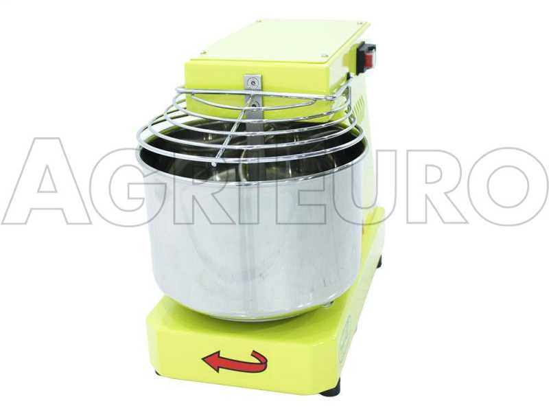 P&eacute;trin &eacute;lectrique &agrave; spirale - Famag Grilletta IM 5 Color - Jaune 5 kg - 8 L