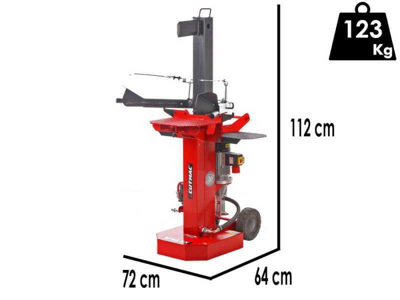 Docma SF80 Rapid 380/4 XX - Fendeuse &agrave; bois &eacute;lectrique - Verticale - 400V