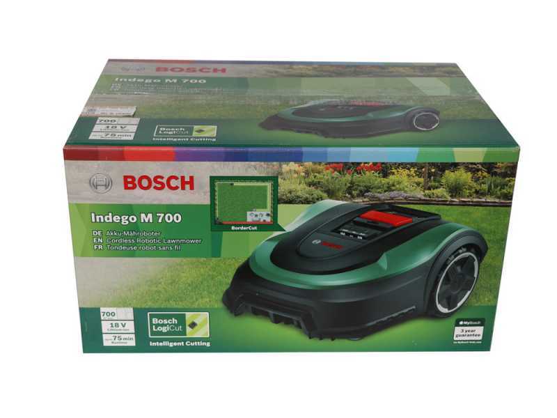 Bosch Indego M 700 - Robot tondeuse - Avec batterie lithium 18 V