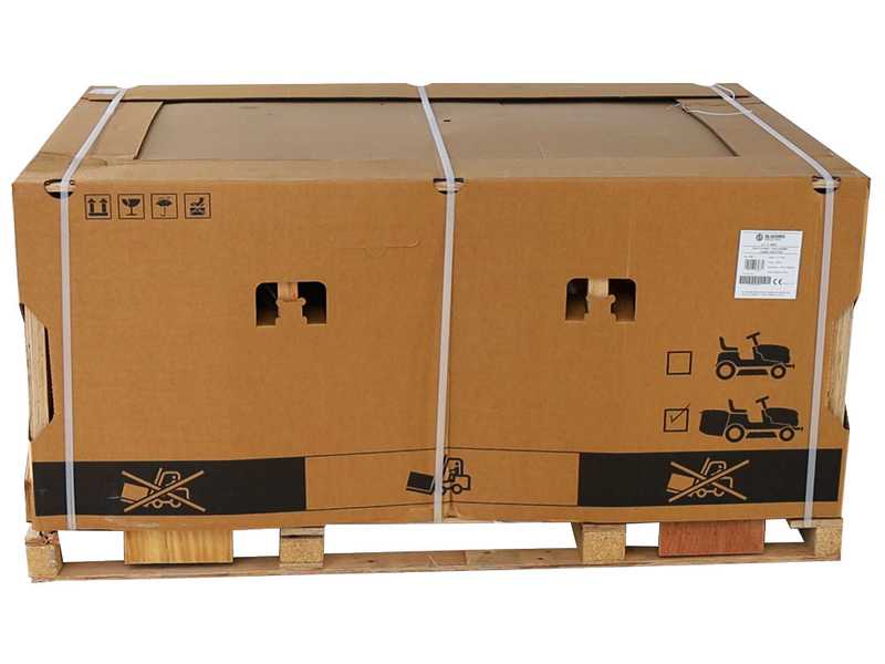 Blue Bird LT C 86H - Tondeuse autoport&eacute;e avec bo&icirc;te hydrostatique - bac de ramassage 245 L