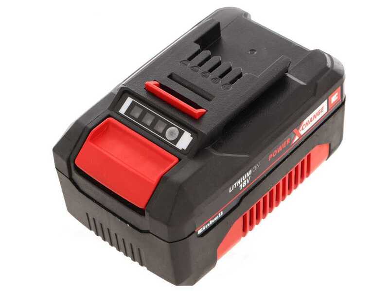 Einhell GE-FS 18/53 - Peigne vibreur &eacute;lectrique 220/310 &agrave; batterie au lithium 18V 4Ah - Perche t&eacute;lescopique en aluminium