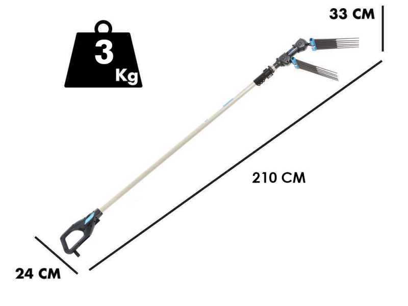 Campagnola Alice STAR 58 PLUS - 150-220 cm -  Peigne vibreur &eacute;lectrique - Perche aluminium