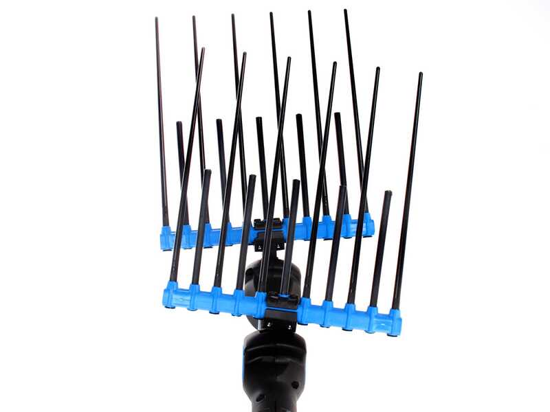 Campagnola Alice STAR ECO - Perche en carbone - 245 - 330 cm - Peigne vibreur &eacute;lectrique &agrave; batterie