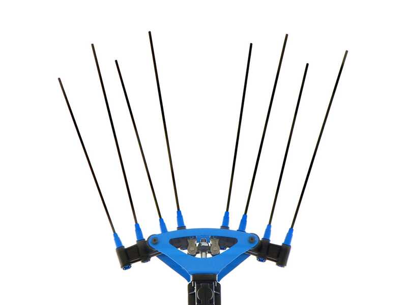 Campagnola Icarus V1 58 - Perche en Aluminium 150-220 cm - Peigne vibreur &eacute;lectrique