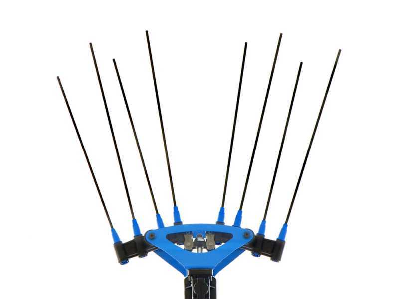 Campagnola Icarus V1 58  - 185-270 cm avec perche en carbone - Peigne vibreur &eacute;lectrique - Batterie &agrave; dos incluse