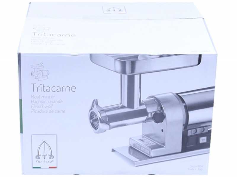 Tre Spade TC-32 Elegant/2CV - Hachoir &agrave; viande &eacute;lectrique - 1500 W - n&deg; 32