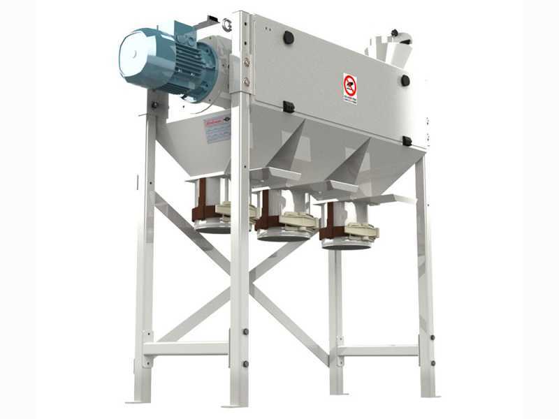 Partisani Combi Junior - Moulin &eacute;lectrique avec meules en pierre - Triphas&eacute;