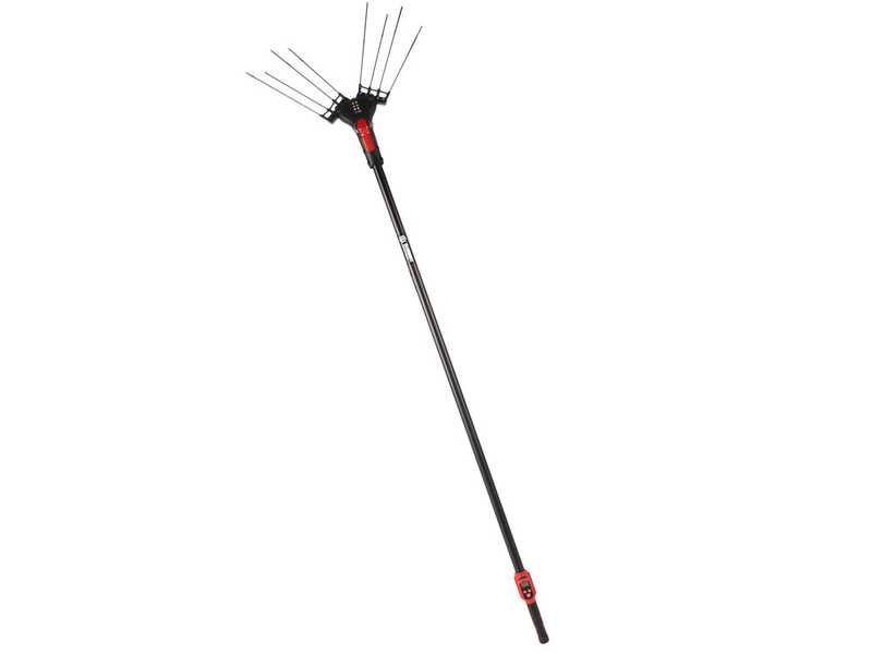 Blue Bird Egeo 23-50 - Peigne vibreur 235 cm &agrave; batterie de type automobile avec c&acirc;ble inclus - Perche fixe en aluminium