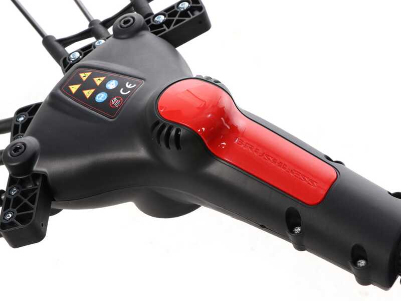 Blue Bird Egeo 23-50 AT - Peigne vibreur &agrave; batterie - 12 V - Perche t&eacute;lescopique 220 - 310  cm