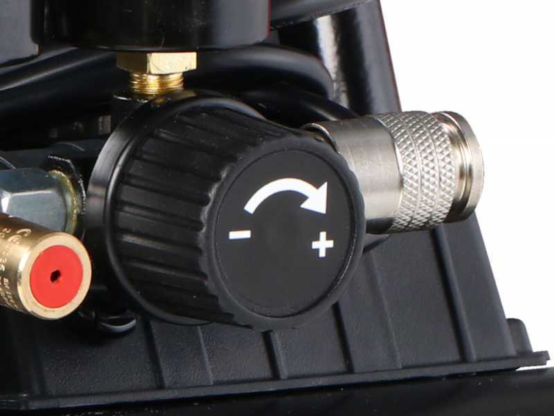 Fiac SUPERSILENT 6/1 - Compresseur d'air &eacute;lectrique compact portatif 1 CV - 6 L
