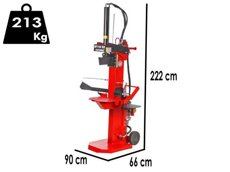 Docma SF110 Rapid 380/4 XX - Fendeuse &eacute;lectrique - Verticale - 400V