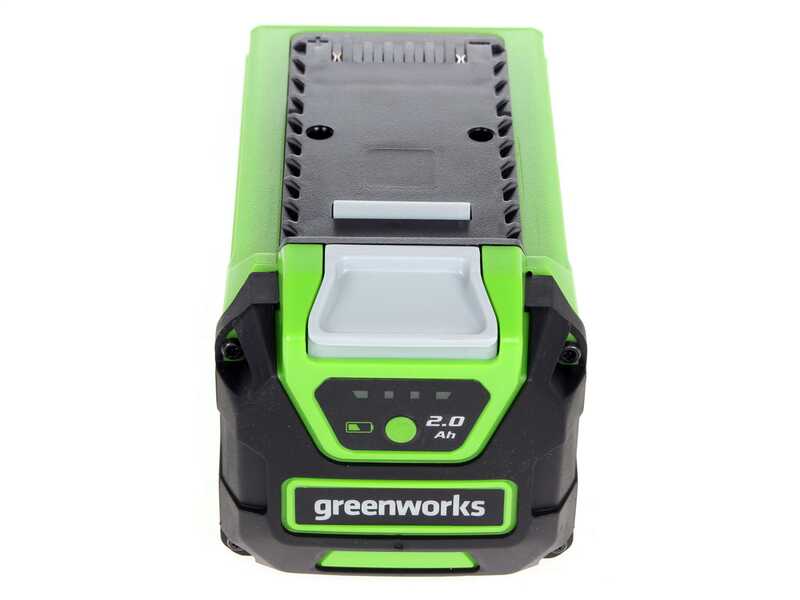 Greenworks G40LM35K2 - Tondeuse &agrave; gazon &eacute;lectrique &agrave; batterie - 40V 2Ah