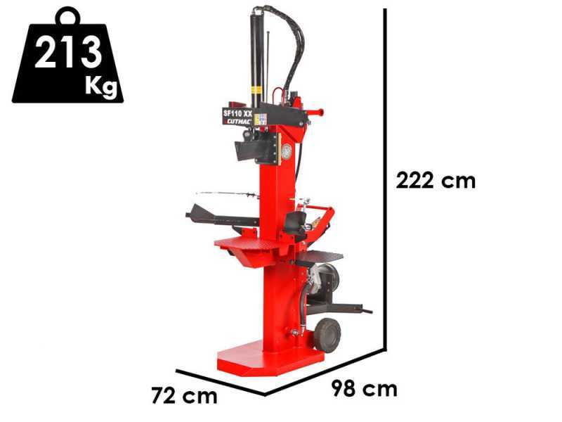 Docma SF110 PTO XX - Fendeuse &agrave; bois sur tracteur - Verticale