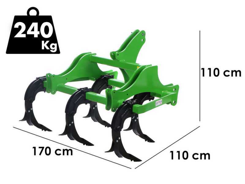 Seven Italy - D&eacute;compacteur RT5_Compak -  5 &Eacute;l&eacute;ments 170 cm