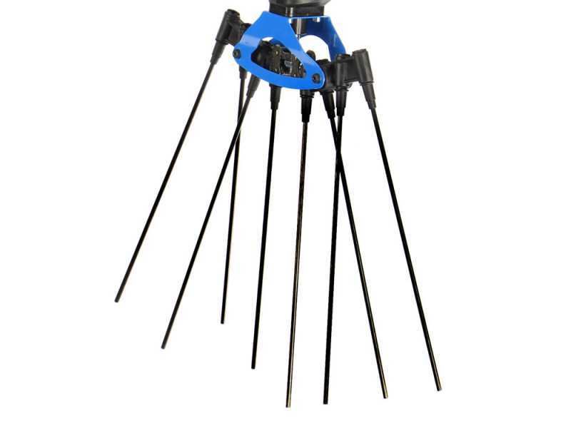 Campagnola Master - Perche en carbone et aluminium 150-220 cm - Peigne vibreur &eacute;lectrique &agrave; batterie