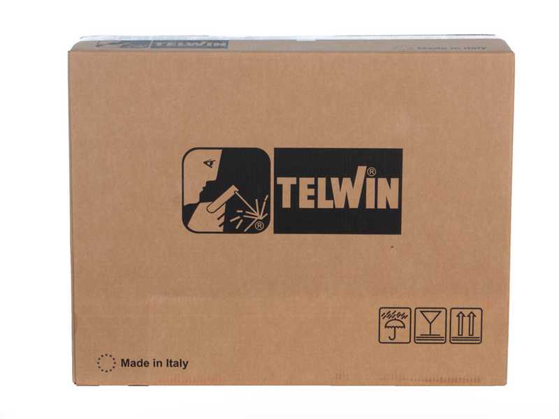 Telwin Technomig 215 Dual Synergic - Poste &agrave; souder inverter multiprocessus - GAZ/NO GAZ-MIG-MAG, MMA et TIG - 