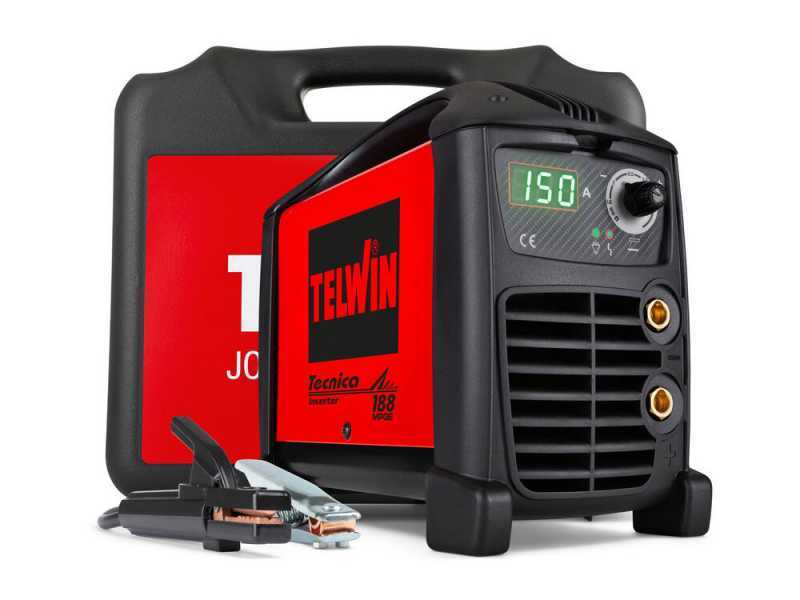 Telwin TECNICA 188 MPGE - Poste &agrave; souder inverter &agrave; &eacute;lectrode et TIG - 150A