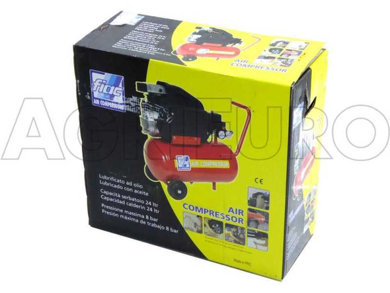 Compresseur &eacute;lectrique coaxial Fiac Cosmos 225 GM 14 - r&eacute;servoir air comprim&eacute; 24 L