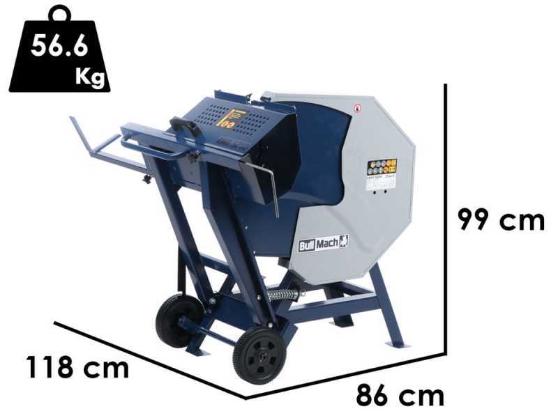 BullMach ENIO 5200 - Banc de scie &eacute;lectrique - Scie circulaire &agrave; chevalet monophas&eacute;
