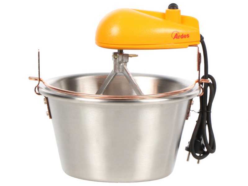 Chaudron électrique en cuivre martelé pour polenta NuovaFac Cuoca Automatica base plate 14L