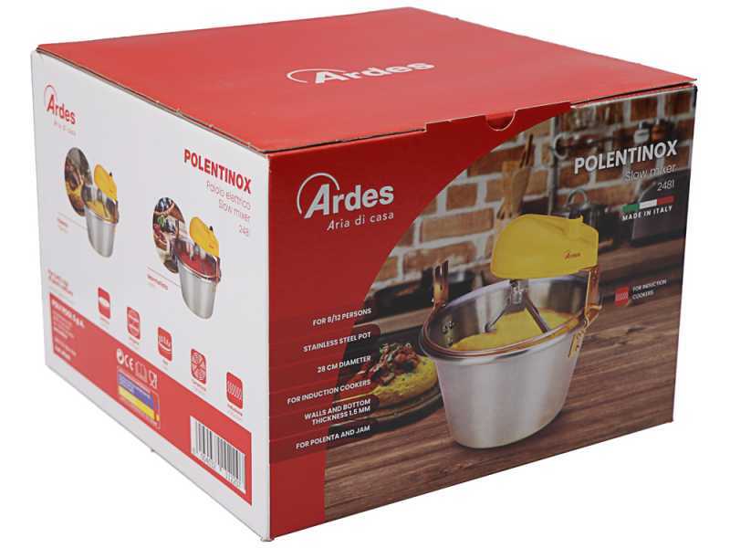 Ardes AR2481 POLENTINOX - Chaudron &eacute;lectrique en acier Inox - 3,5L - 15W