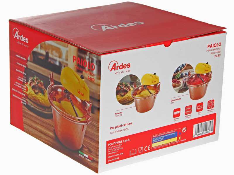Ardes AR2480 - Chaudron &eacute;lectrique en cuivre - 3,5L - 15W