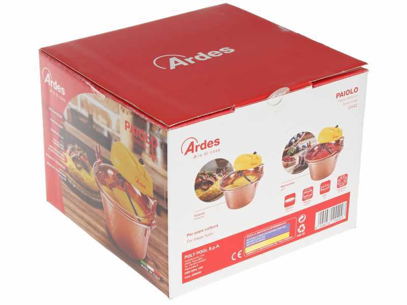 Ardes AR2440 - Chaudron électrique en cuivre - 2L - 15W