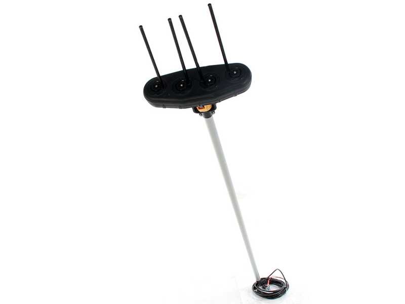 Volpi Giulivo 4YOU 706 - Peigne vibreur &eacute;lectrique &agrave; batterie - 240cm - perche fixe pour r&eacute;colte d'olives