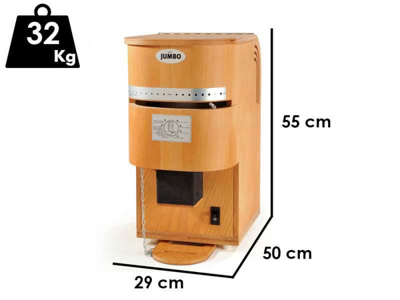 Komo JUMBO - Moulin pour farine en h&ecirc;tre multiplex - 750W