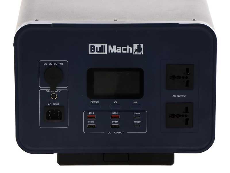 BullMach Elektron 3000 - Power Station Portable - Sur chariot - 3000 w/2304 Wh 3.2 V