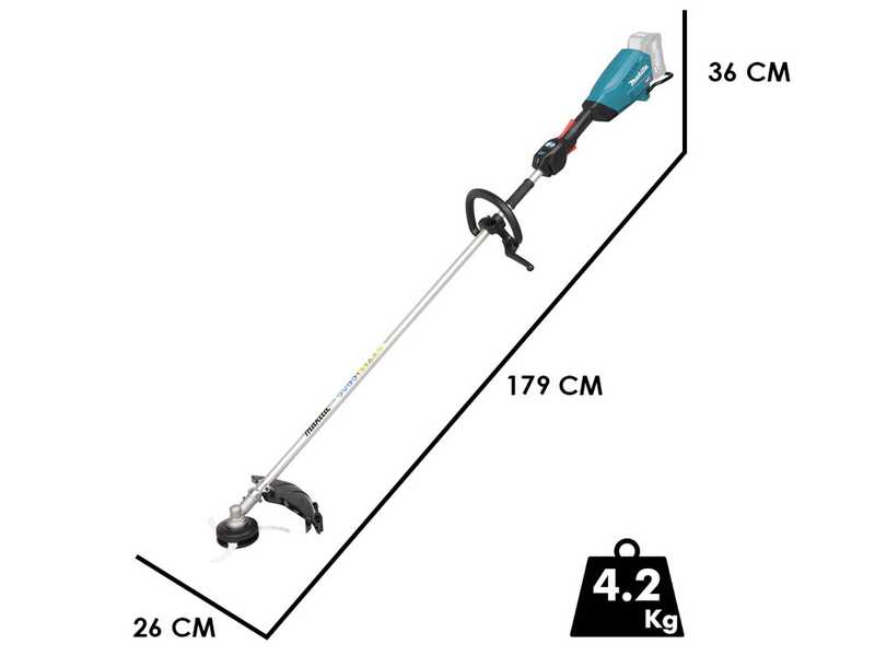 Makita UR017GZ - D&eacute;broussailleuse &agrave; batterie - 40V - SANS BATTERIE NI CHARGEUR