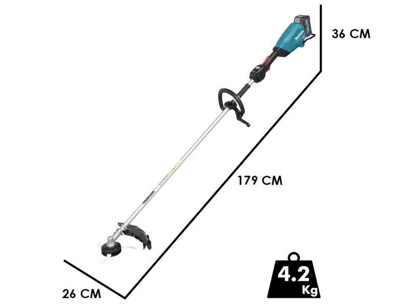 Makita UR017G - D&eacute;broussailleuse &agrave; batterie - 40V - 4Ah