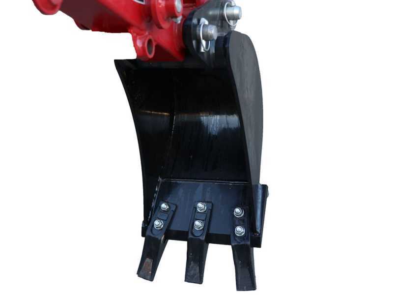 GeoTechPro BHF 195 - Pelle r&eacute;tro fixe pour tracteur