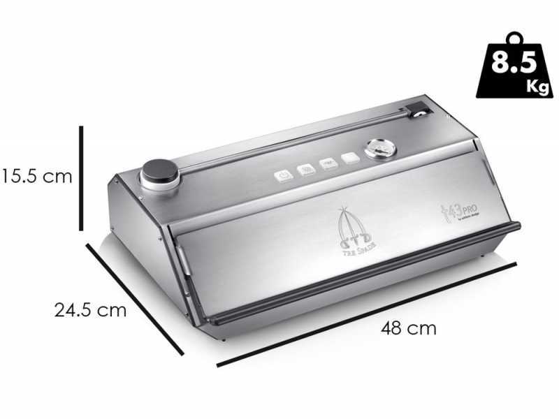 Tre Spade T-43 PRO - Machine sous vide professionnelle - Barre de soudure de 43 cm