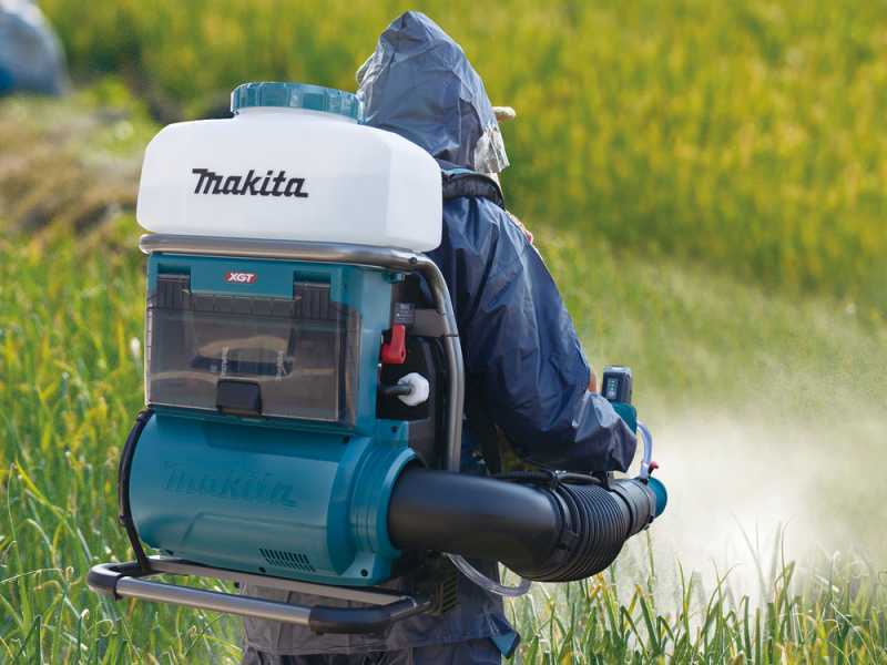 Makita PM001GL202 - Atomiseur &agrave; dos sur batterie - 40V - 2 batteries de 8Ah