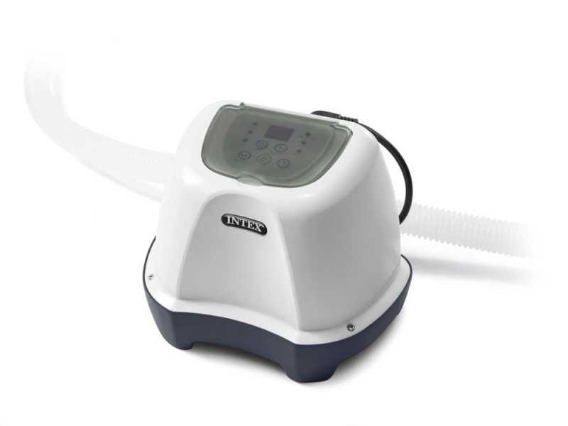 Chlorinateur au sel Krystal Clear Intex - D&eacute;bit d'eau min. 1 136 l/h - Capacit&eacute; max. 17 413 l