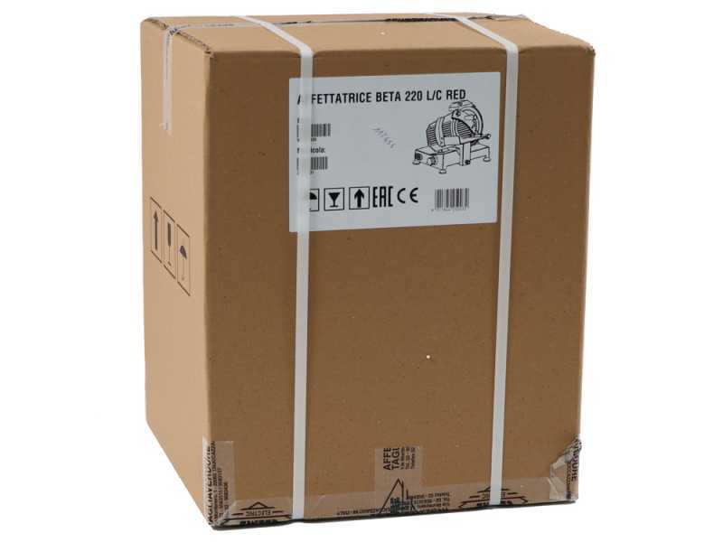 Celme BETA 220 Rouge - Trancheuse avec lame en acier 220 mm