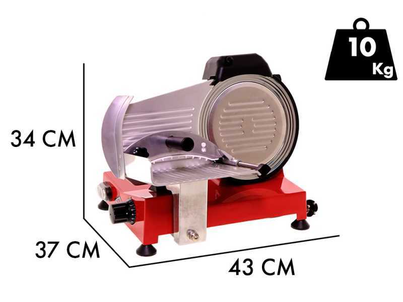 Celme BETA 220 Rouge - Trancheuse avec lame en acier 220 mm