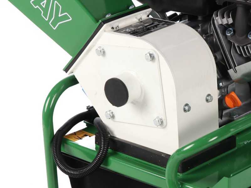 Broyeur de branches thermique GreenBay GB-WRC 50 L moteur &agrave; essence 7 CV
