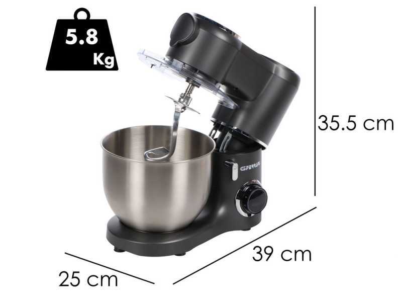 G3 FERRARI Pastaio - Batteur m&eacute;langeur plan&eacute;taire - Puissance 1800 Watt