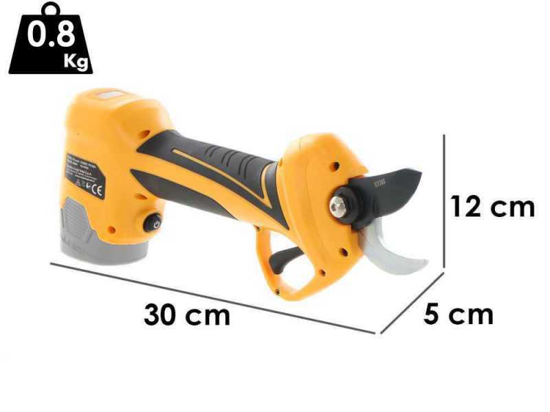 Volpi PV360 - S&eacute;cateur &eacute;lectrique de taille - SANS BATTERIE ET SANS CHARGEUR