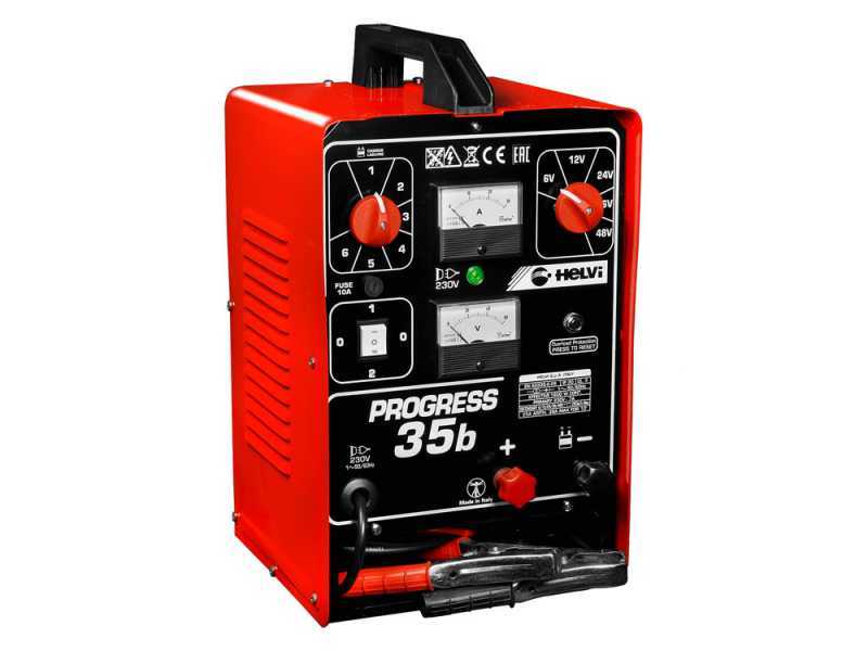 Helvi Progress 35B - Chargeur de batterie portable - 6/12/24/36/48 V - Monophas&eacute;