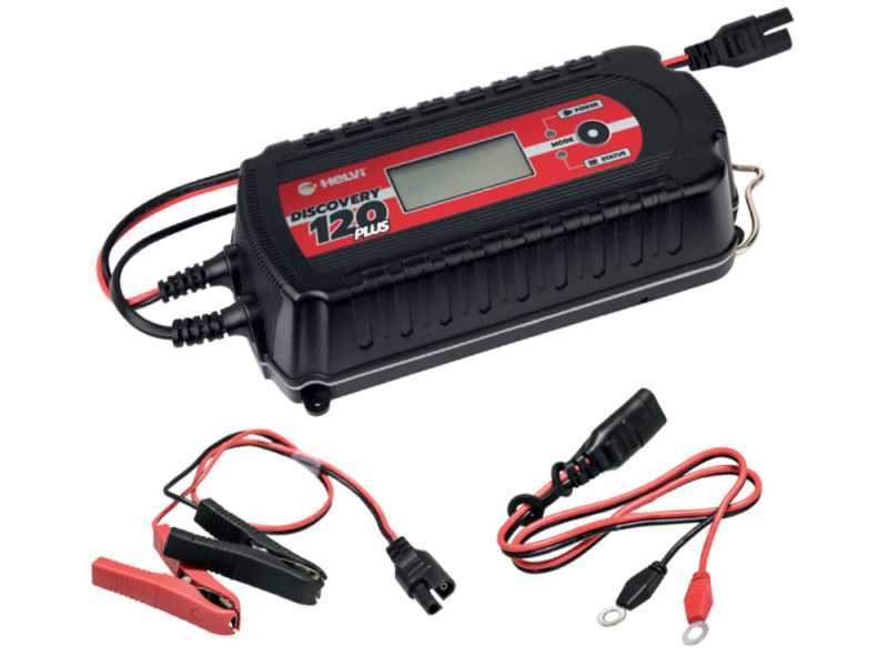 Helvi Discovery 120 Plus - Chargeur de batterie et mainteneur de charge automatique - 12/24V