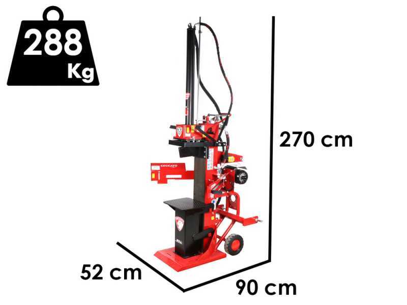 Ceccato olindo SPLE13TLT - Fendeuse &agrave; bois &eacute;lectrique - Verticale - 400V