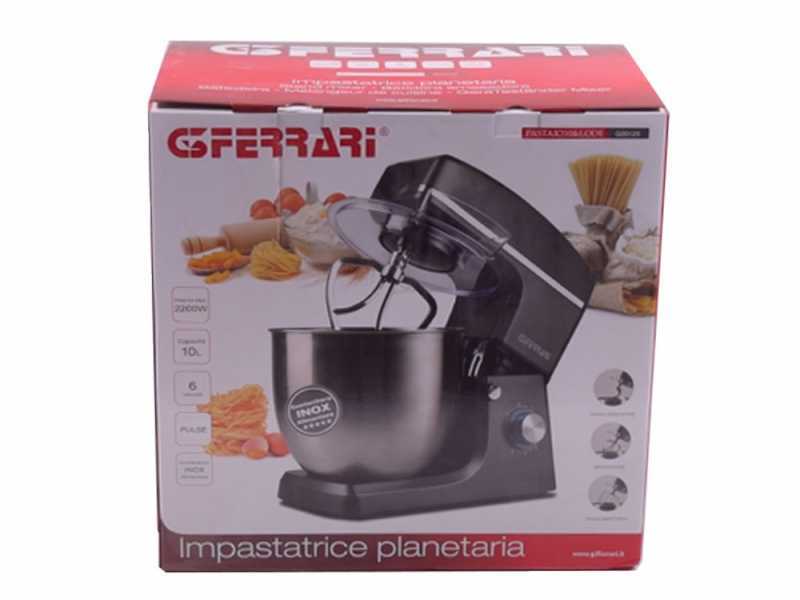 G3 FERRARI Pastaio gourmet - Batteur m&eacute;langeur plan&eacute;taire  - Puissance 1500 W