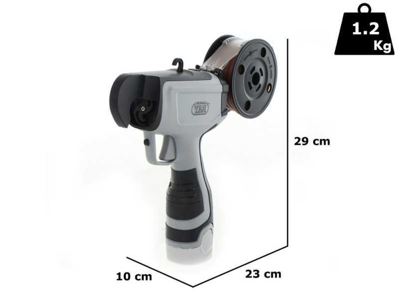 Volpi KV5 - Lieuse pour vignoble &eacute;lectrique &agrave; batterie - 14,4 V - SANS BATTERIES
