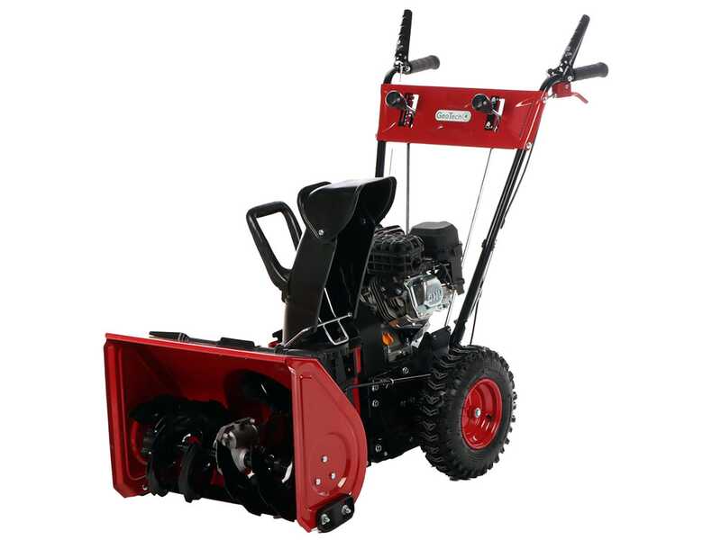 GeoTech SS 680 WEL EVO - Fraise &agrave; neige thermique avec d&eacute;marrage &eacute;lectrique - Multifonction - Loncin H200