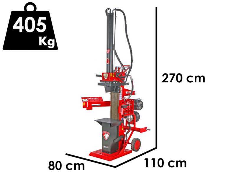 Ceccato olindo SPLET20 -  Fendeuse &agrave; bois hybride - &Eacute;lectrique et &agrave; tracteur - Verticale